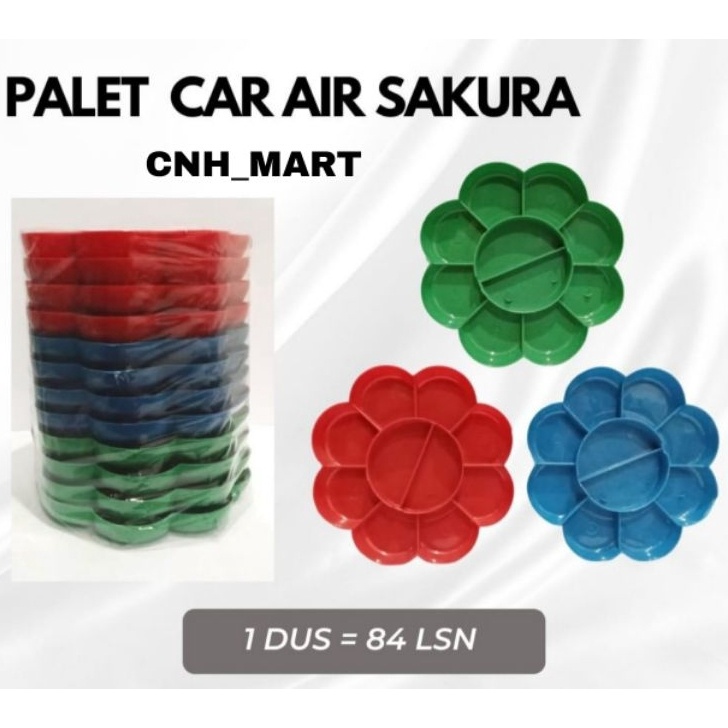

TRENDING Piring Cat air Palet Cat Air Piring Cat Air Bentuk BungaHarga 12 PCS