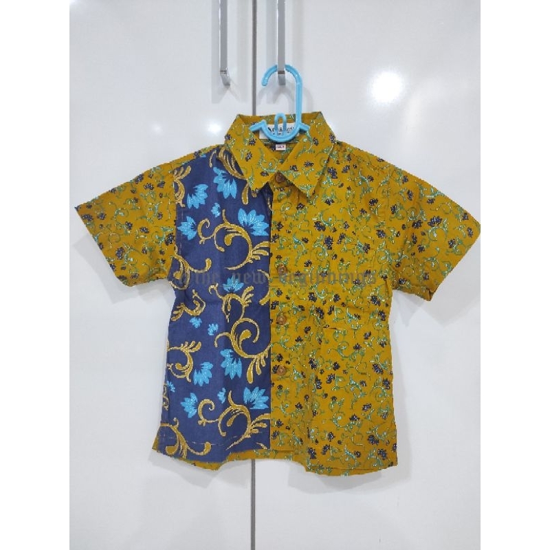 (Preloved) Batik Keris Kemeja Batik Anak (All Size)