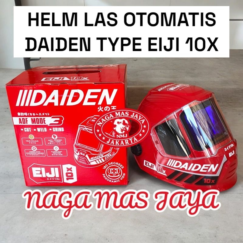 HELM LAS OTOMATIS DAIDEN EIJI 10X / KEDOK LAS / TOPENG LAS OTOMATIS DAIDEN EIJI 10X