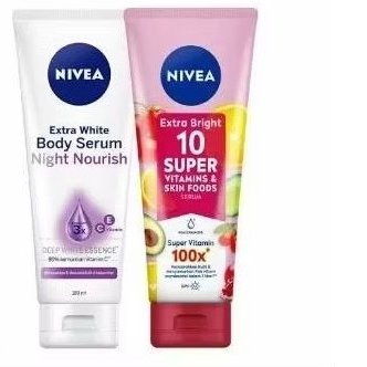 NIVEA BODY SERUM EXTRA BRIGHT 10 // NIVEA EXTRA WHITE BODY SERUM // BODY SERUM NIVEA // HANDBODY NIV