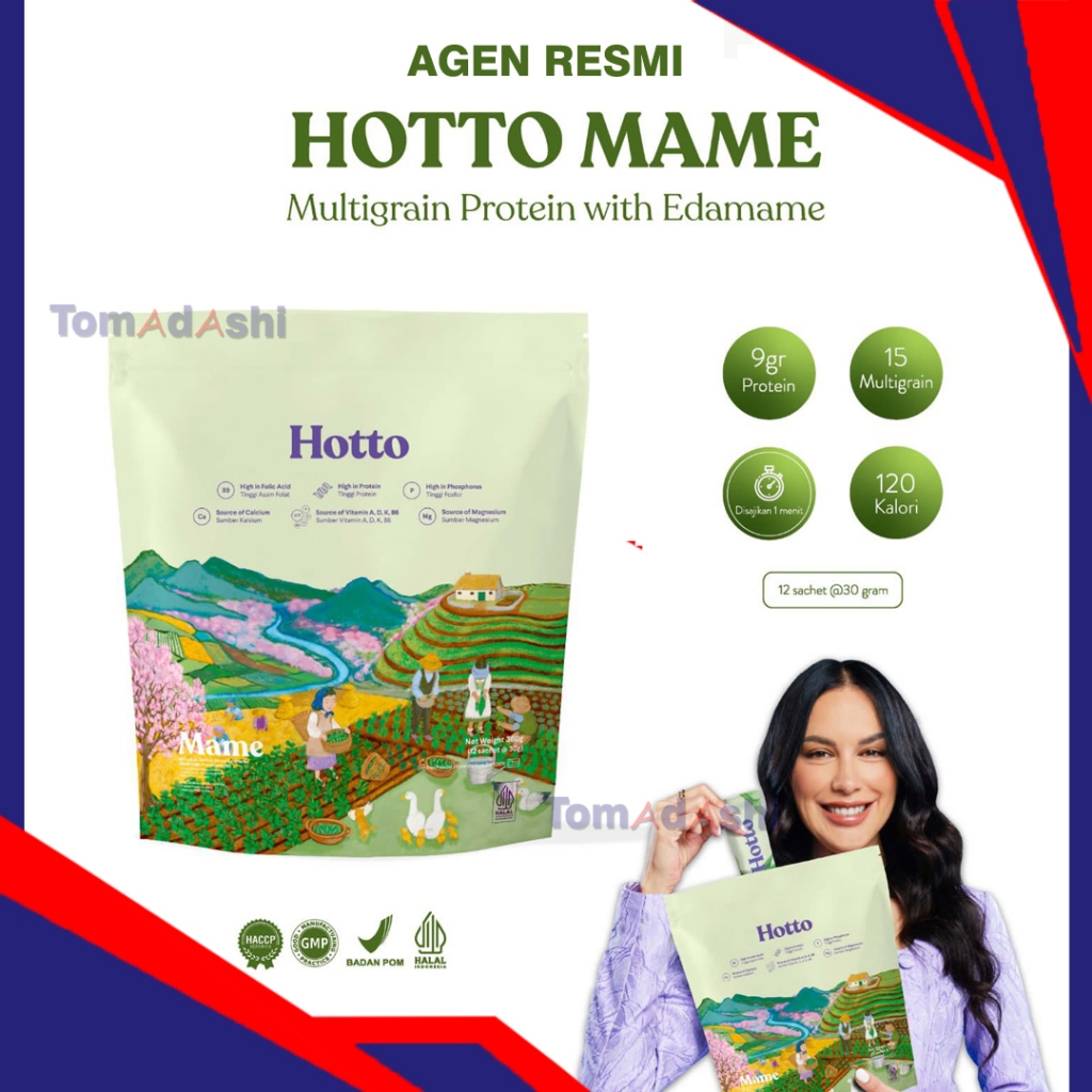 

Hotto Mame Multigrain Protein With Edamame - POUCH