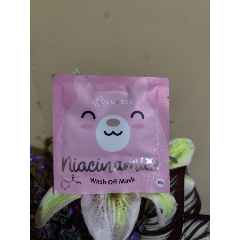 Masker Organik Luxbee Niacinamide