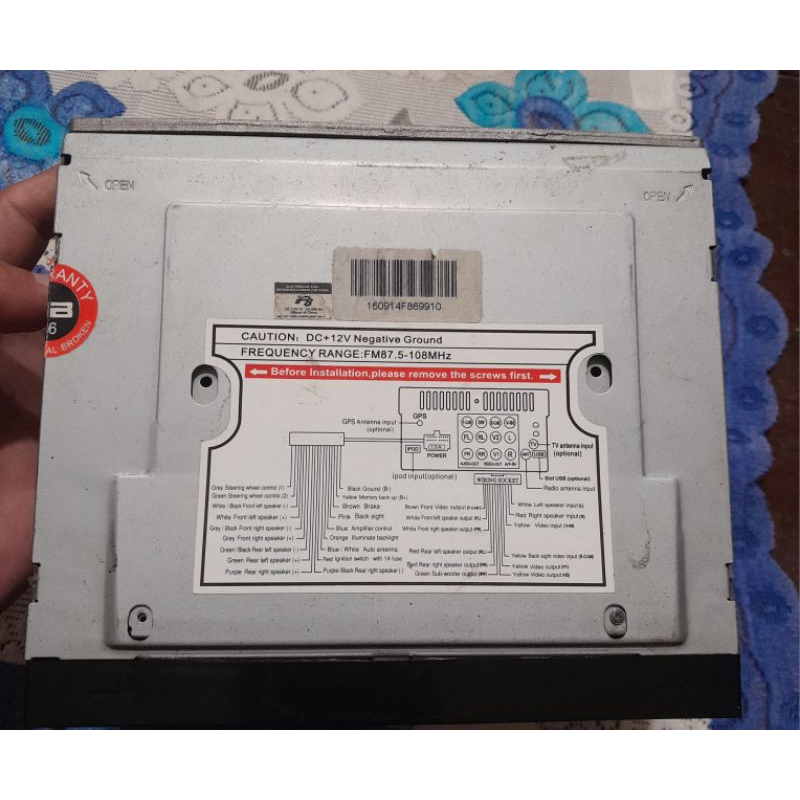 Head Unit Double din f8