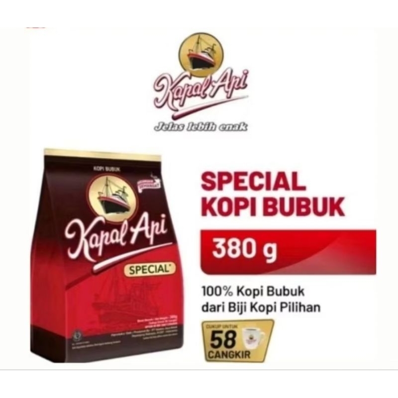 

Kopi Kapal Api Special Bubuk @350 gram