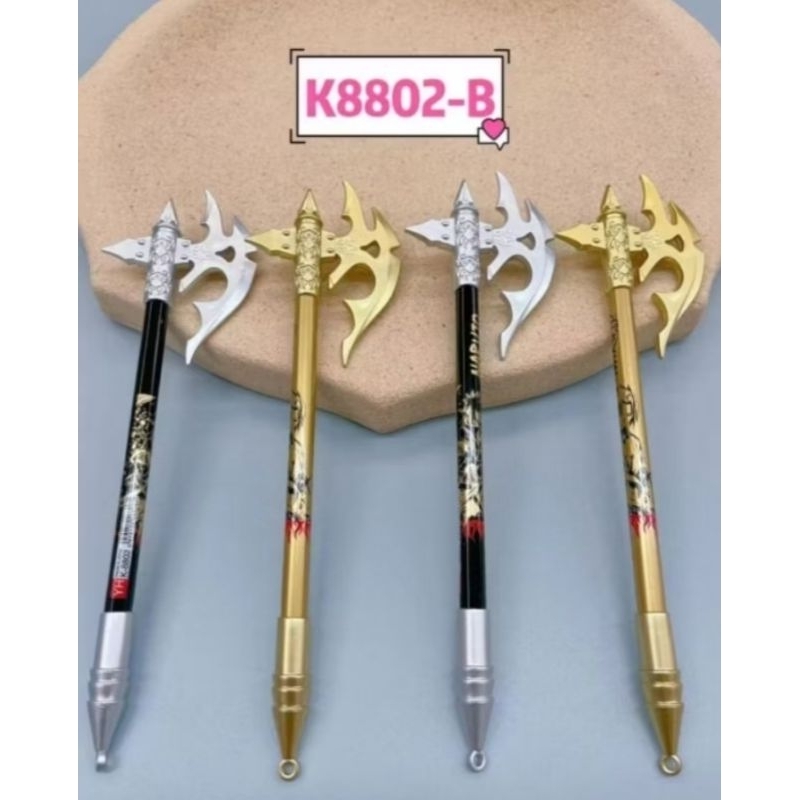 

12pcs Pulpen Bentuk Kapak Pulpen Bentuk Unik CV4