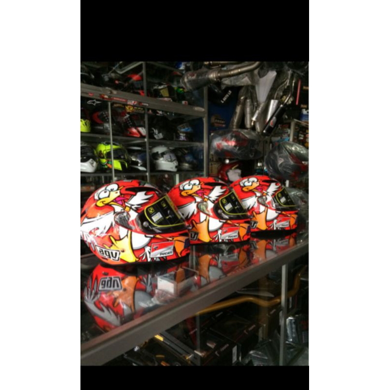 Helm AGV Corsa Iannone Seagull Limited Edition 0344/2000 in the World