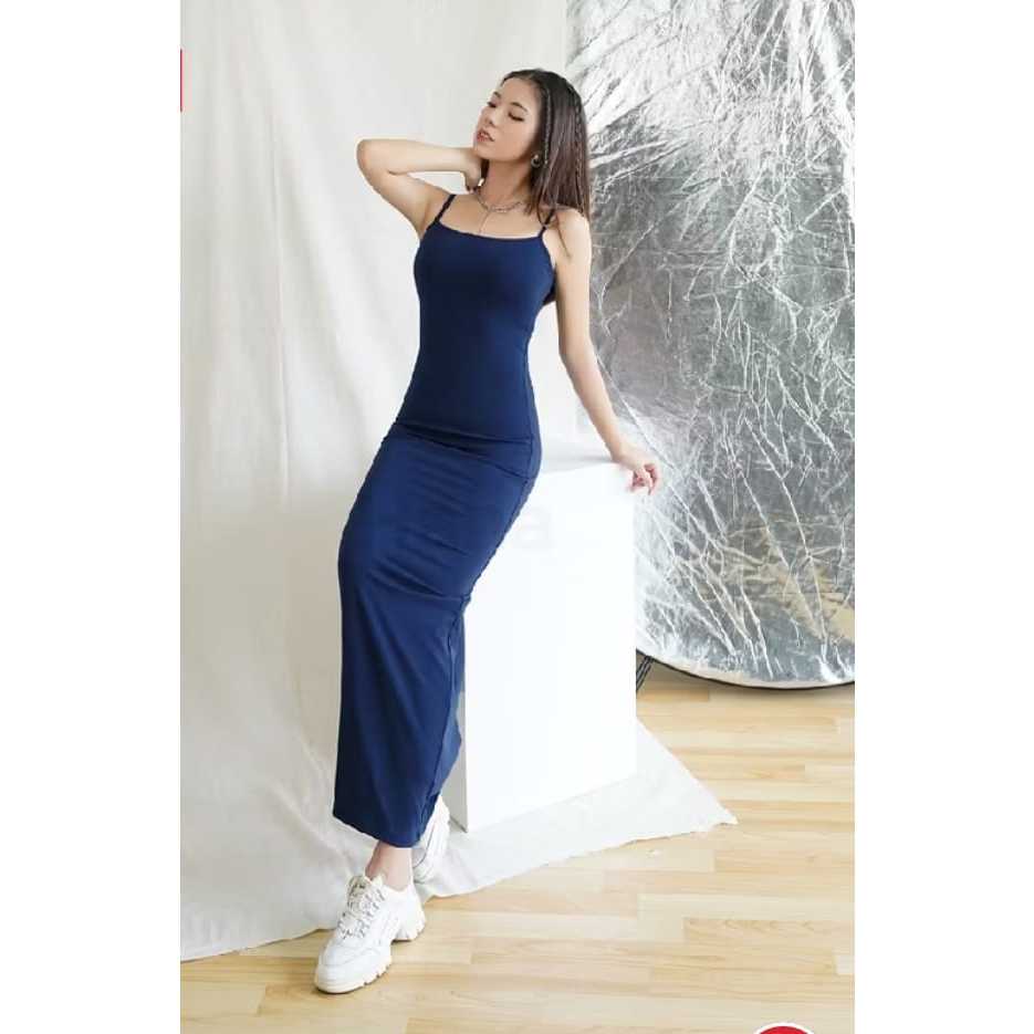 HOT PRODUCT Dress Maxi Bodycon / Dress Tank Top Bodycon Sexy Wanita / Dress Bodycon Panjang