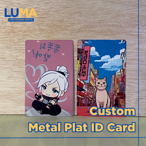 

Custom ID Card Alumunium Sheet