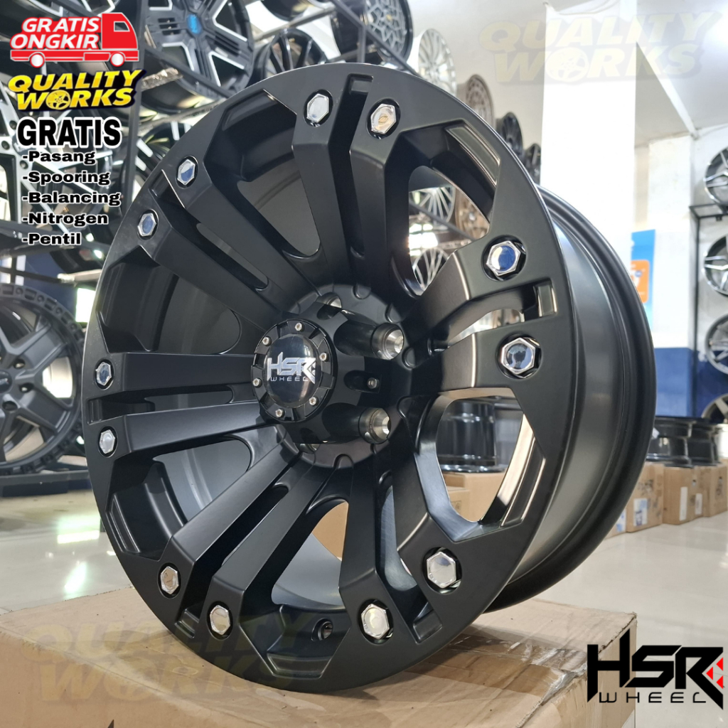 Velg Mobil Terios Ring 16 Lebar 8 Velg Model Semi Offroad Hsr Wheel Jt69