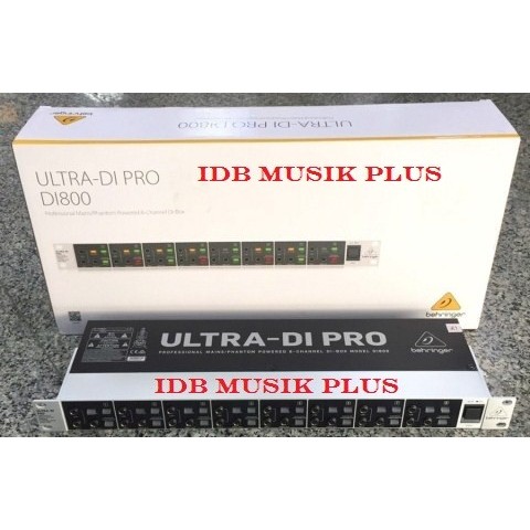 Di Box Behringer Di800 Di 800 V2 Direct Box Original