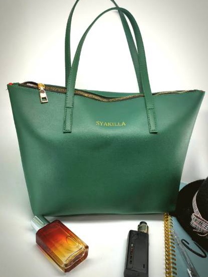 Langka TOTEBAG COSTUM NAMA tas wanita tas ngaji tas kuliah