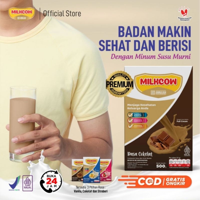 

MILKCOW COKLAT 500gr