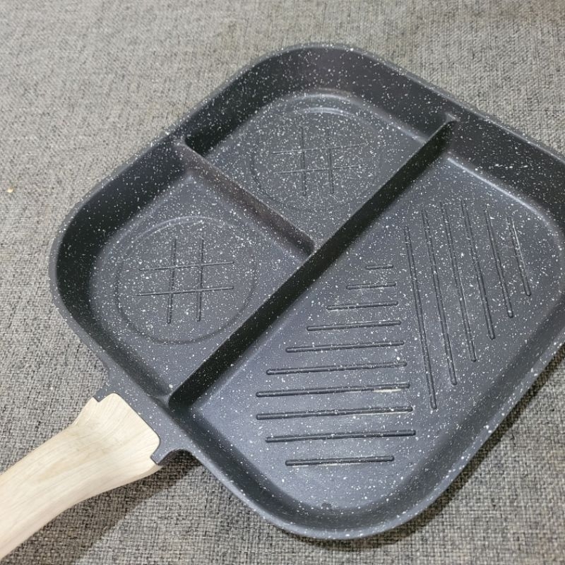 LIKE NEW Carote Pan 3 in 1 Penggorengan