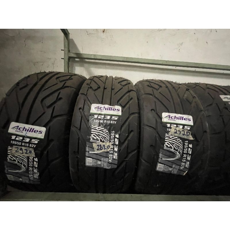 CUCI GUDANG Ban Achilles 195/50/R15 123S (SEMI SLICK) 2020