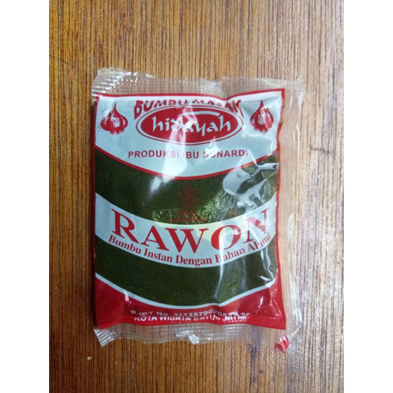 

BUMBU MASAK HIDAYAH INSTAN BMH RAWON | BUMBU RAWON | BUMBU HIDAYAH