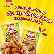 

INDOFOOD RACIK Tepung Bumbu Ayam Krispi / Serbaguna 75gr / 75 gr