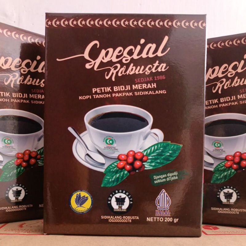 

Kopi Spesial Robusta Kopi Tanoh Pakpak Sidikalang Petik Biji Merah