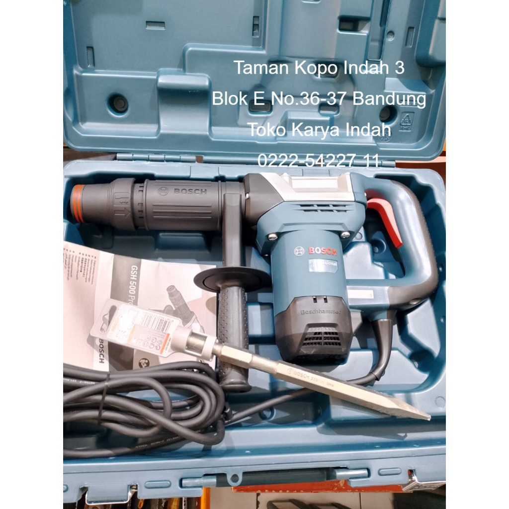 Mesin Bobok Beton GSH 500 Jack Hammer Demolition Bosch GSH 500