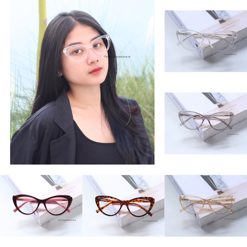 Factorylandstore.id - Frame Kacamata 1002 Series CatEye