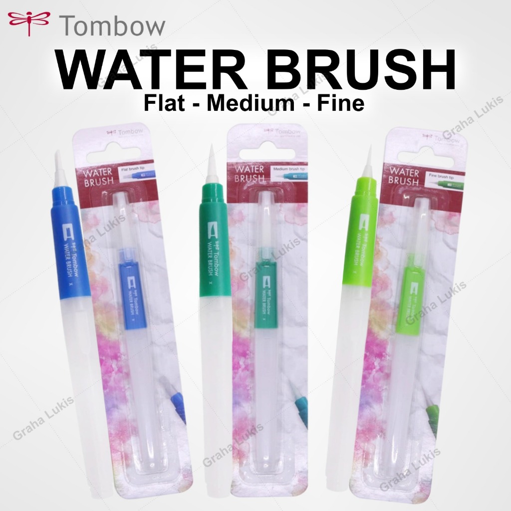 

Tombow Water Brush - Kuas Cat Air