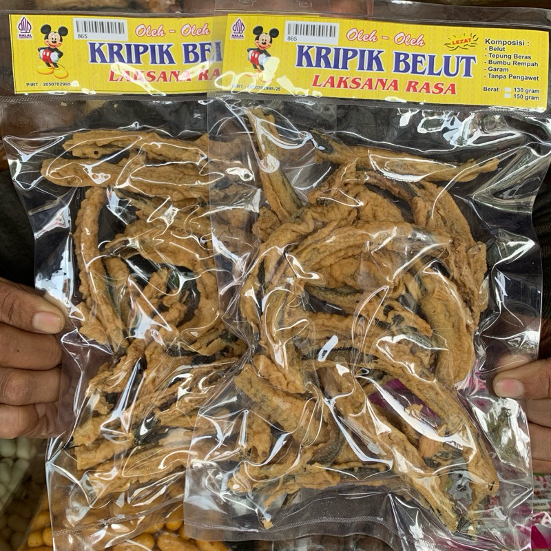 

KERIPIK BELUT CRISPY GURIH OLEH OLEH NUSANTARA AUFARO SNACK