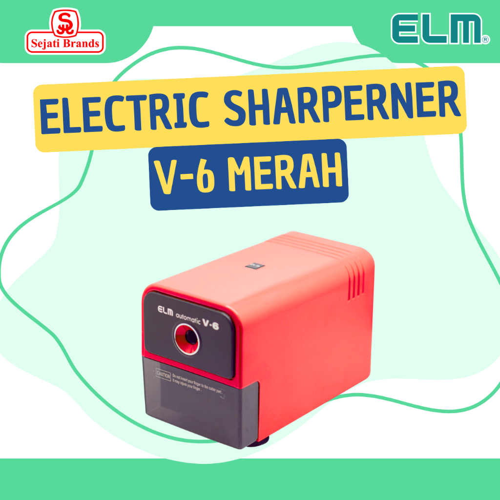 

ELM Electric Sharpener V-6 / Serutan Otomatis