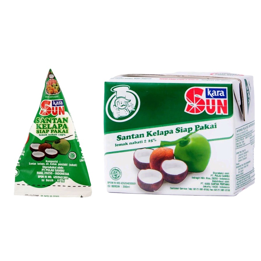 

SUN KARA 200ML / SANTAN KELAPA SIAP PAKAI