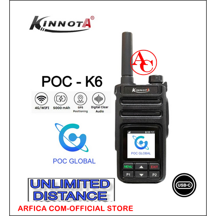 JUAL HT POC KINNOTA K6 ZELLO 4G HT KINNOTA K6 POC GLOBAL PERMANEN BERGARANSI