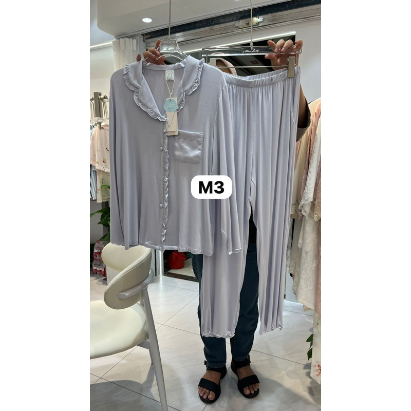 🇨🇳 Diane Sally. Piyama premium renda tencel