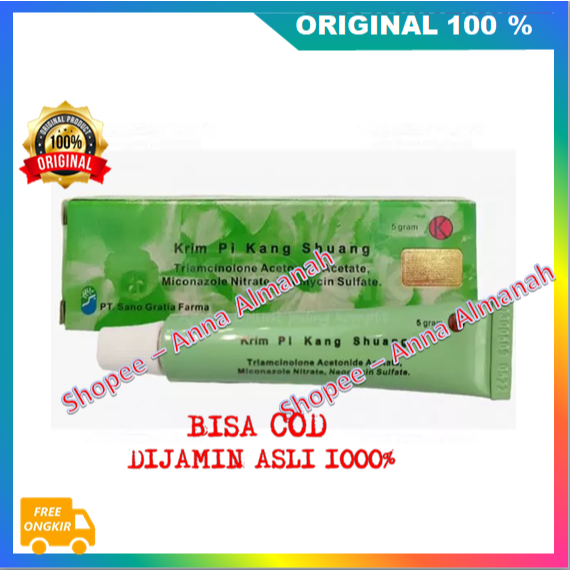 [BISA COD] PROMO Salep Gatal Sf Pks Cream Kadas, Kurap,Kutu Air Eksim Basah Dan Kering Manjur ASLI