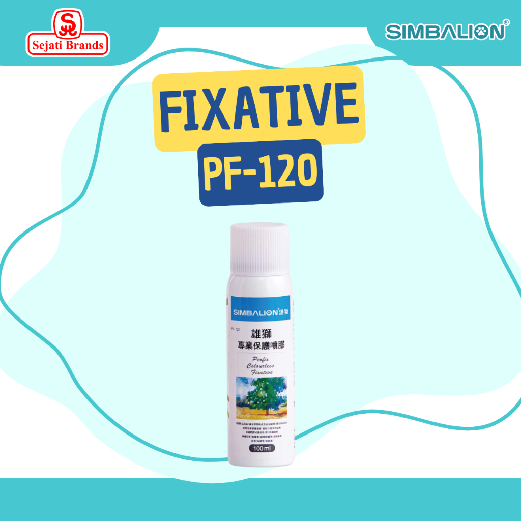 

Simbalion Fixative Varnish Pelindung Lukisan PF-120