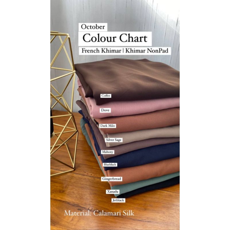 PROMO Diskon 10.000 - FK OCTOBER 01 Silver Sage (Khimar Only) BY SIDRA