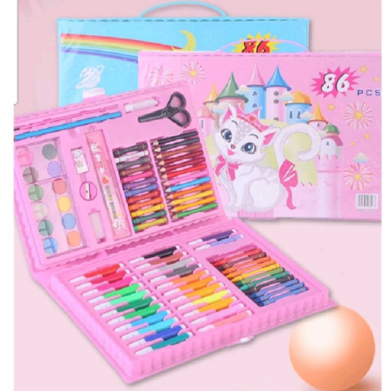 

[MD] CRAYON SET 86 PCS 68 PCS 42 PCS / CRAYON MEWARNAI ANAK 86 PCS 68 PCS 42 PCS/ PENSIL WARNA SET