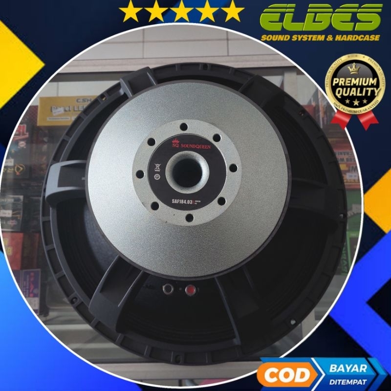 Speaker 18in SOUNDQUEEN SAF184.03 Subwoofer 18 inch model Lavoce