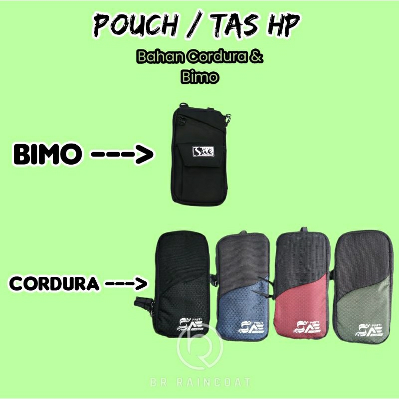Pouch / Tas HP (SAE) Material Cordura & Bimo
