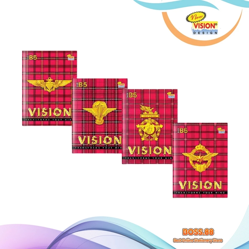 

BUKU TULIS BOXY NEW VISION 36 (1 PACK)