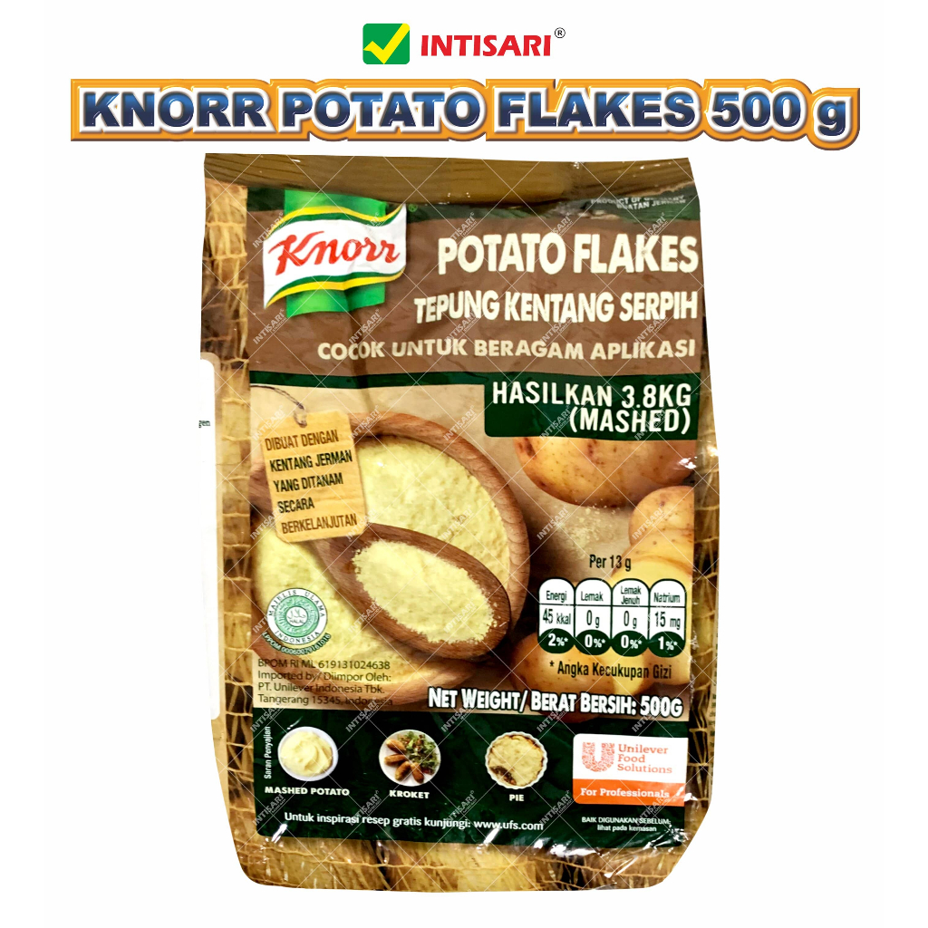 

KNORR POTATO FLAKES 500 G