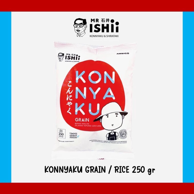 

MR.ISHII - Konnyaku Grain / Beras Shirataki 250gr