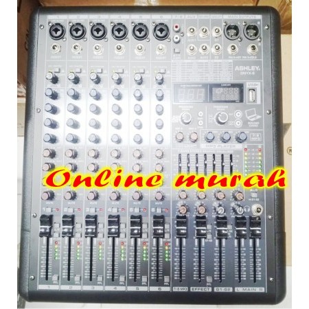 mixer ashley ONYX6 ORYGINAL 6 channel ASHLEY ONYX 6