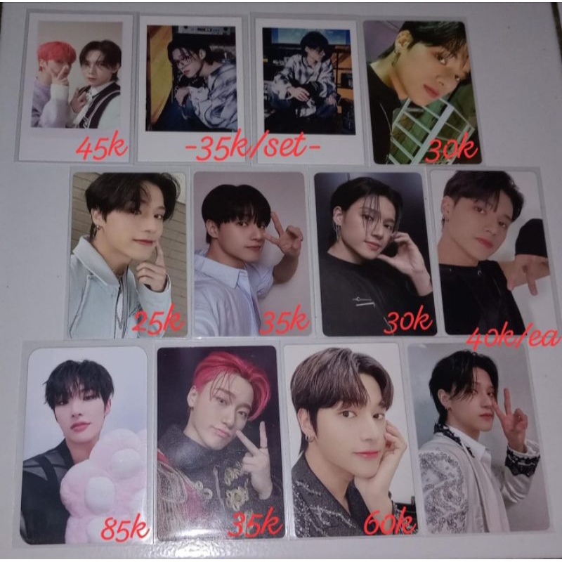PHOTOCARD ATEEZ GOLDEN HOUR PT. 1 THE EP: FIN WILL PHOTO & SCRATCH CARD HONGJOONG SEONGHWA YUNHO YEO