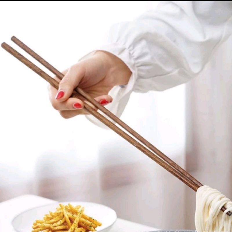 sumpit kayu panjang / sumpit goreng