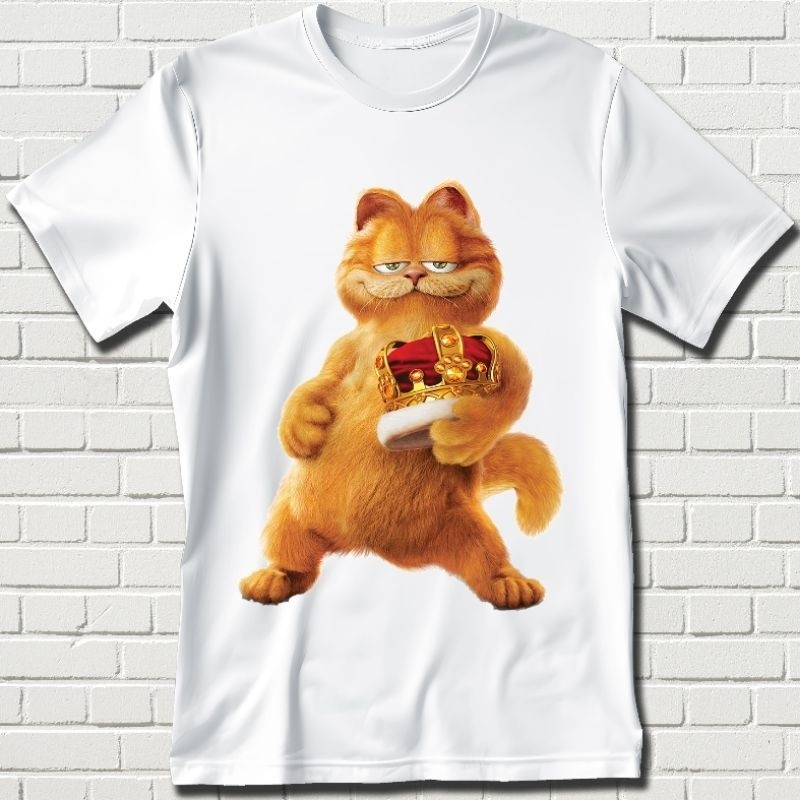 TSHIRT UNISEX GARFIELD || BAJU KAOS GARFIELD PREMIUM DISTRO