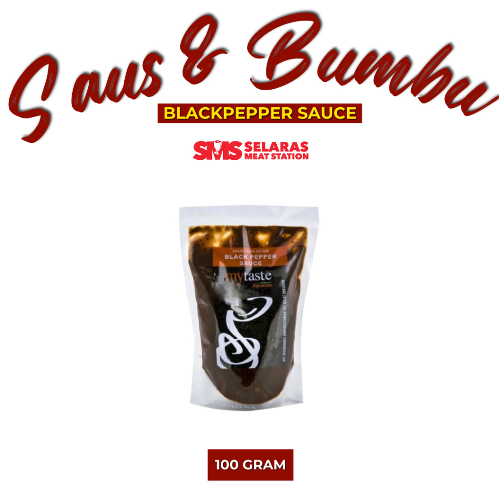 

My Taste Blackpepper Sauce Saus Lada Hitam Tangerang Selatan