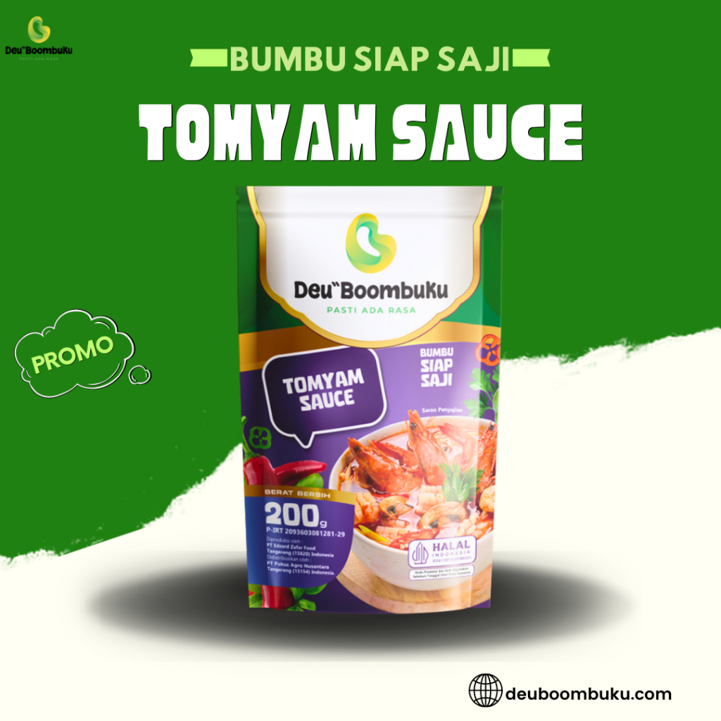 Tomyam Sauce DeuBoombuku - Bumbu Tomyam Instan - Saus Tomyam - Bumbu Masak Tomyam