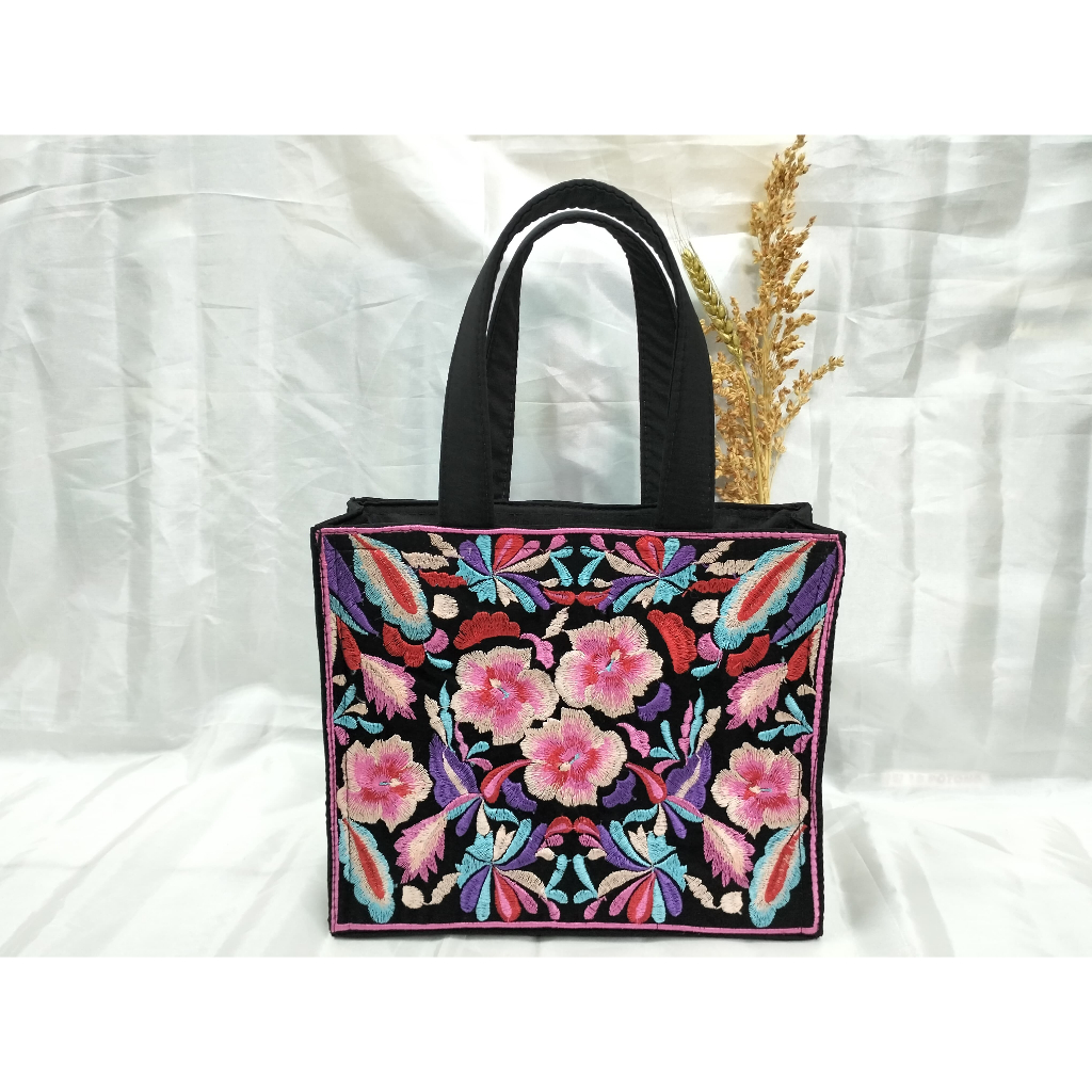Totebag Wanita / Tas Jinjing Bordir / Tas Kecil Wanita Elegan