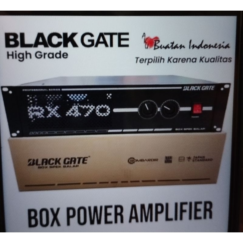 box black gate RX 470