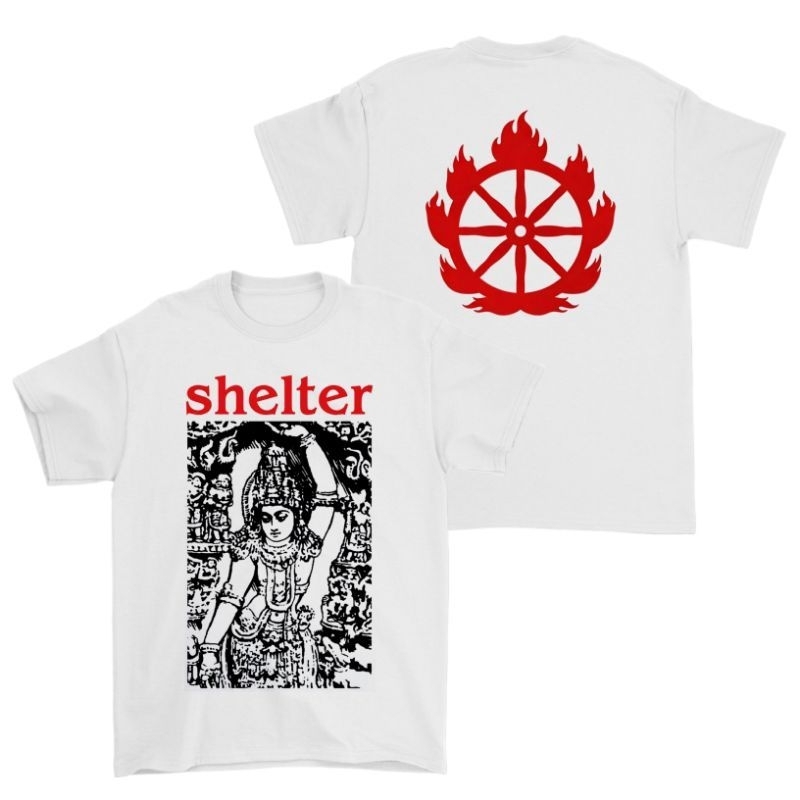 Kaos Tshirt Band "Shelter"//Merchons Premium
