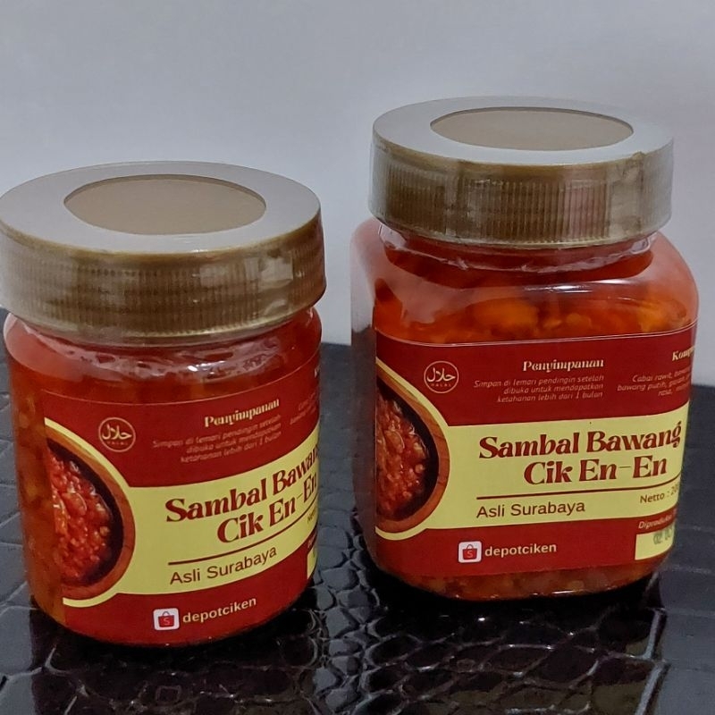 

Sambal Bawang Cik En-En, Asli Surabaya