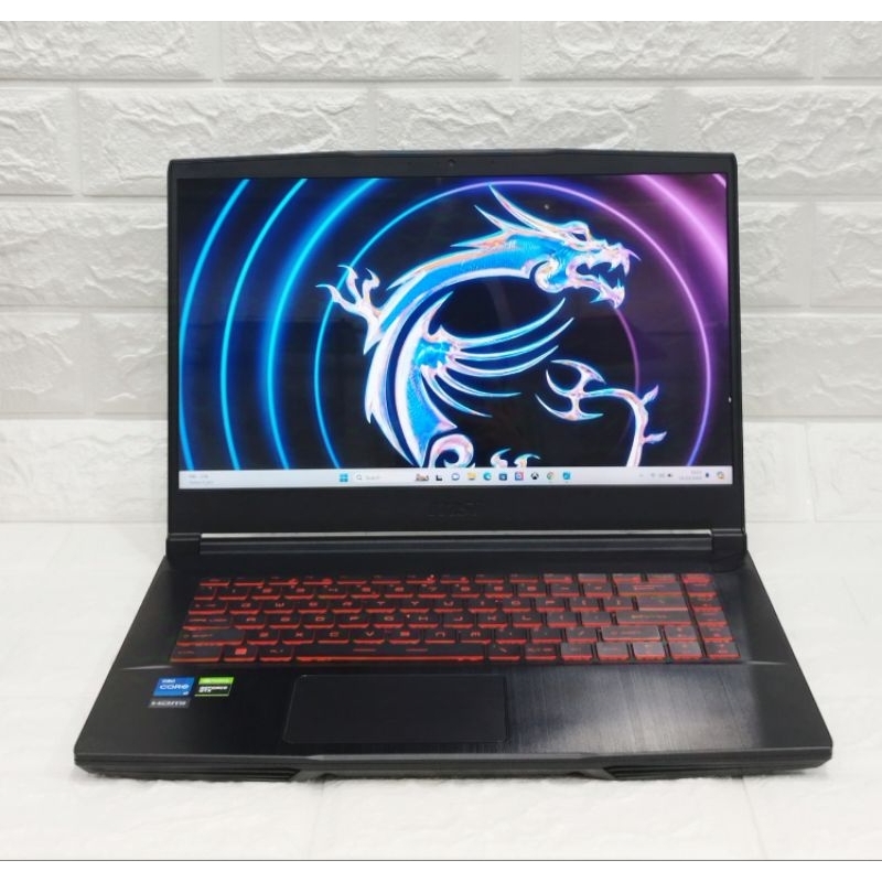 Laptop MSI GF63 11th Gen Intel Core i7-11800H RAM 16 GB SSD 512 GB