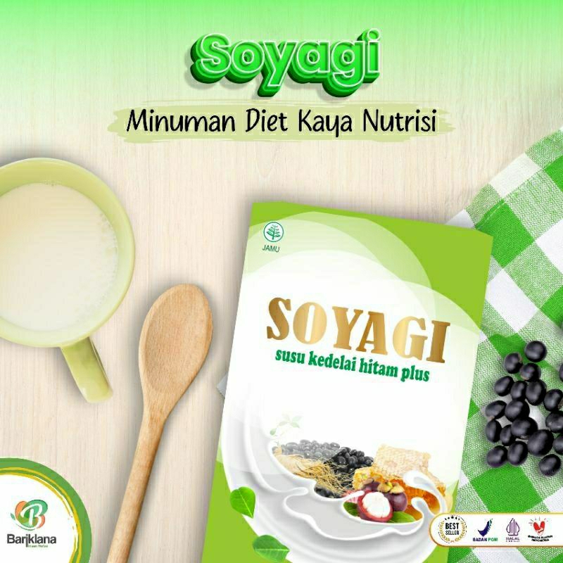 

SUSU SOYAGI 200 GRAM | SUSU KEDELAI HITAM | SUSU DIET HERBAL | SUSU KEDELAI | MINUMAN DIET HERBAL